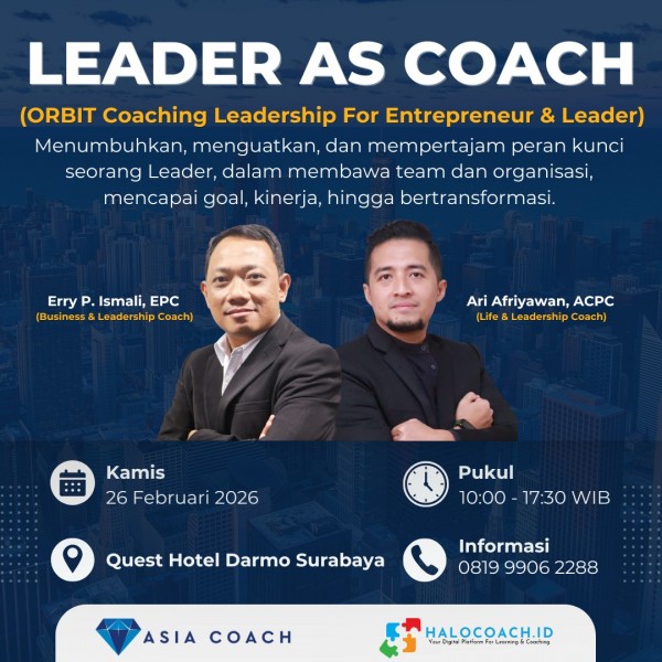 Leader As Coach Surabaya (ORBIT Coaching Leadership)